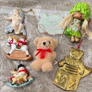 Bundle of Vintage Christmas Ornaments